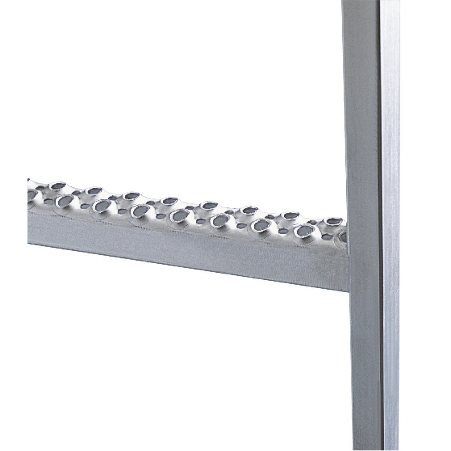 Hailo Professional Steigleiter ohne Rückenschutz Typ STO-11 Stahl verzinkt Steighöhe=3080mm