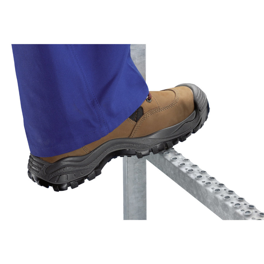 Hailo Professional Steigleiter ohne Rückenschutz Typ STO-15 Stahl verzinkt Steighöhe=4200mm