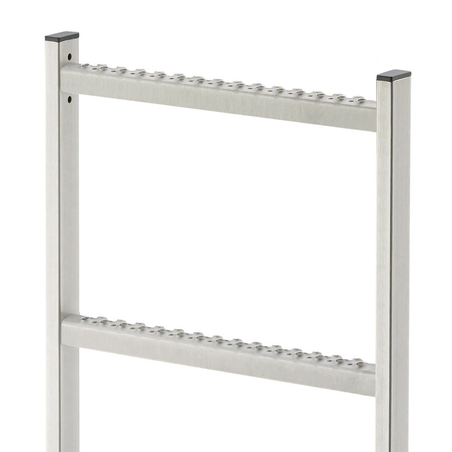 Hailo Professional Schachtleiter LW 300 / L = 560, 2 Sprossen, Edelstahl 1.4301