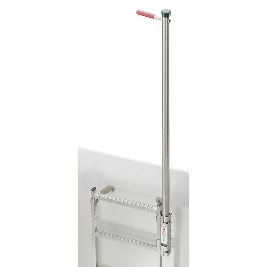 Hailo Professional Einstiegshilfe versenkbar Zur Montage am Leiterholm 40x20mm, rechts