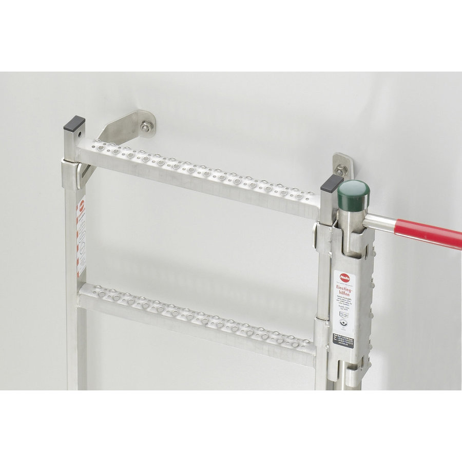 Hailo Professional Einstiegshilfe versenkbar Zur Montage am Leiterholm 40x20mm, rechts