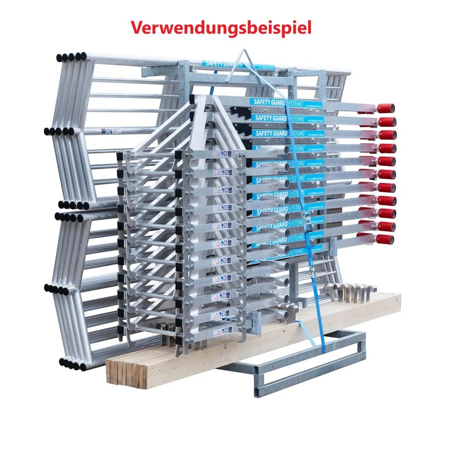 ASC Group SGS-Dachrandsicherung für Schrägdach  Transportgestell
