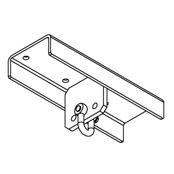 Hailo Professional H-8 Seilanschlag oben am Bauwerk, STFVZ