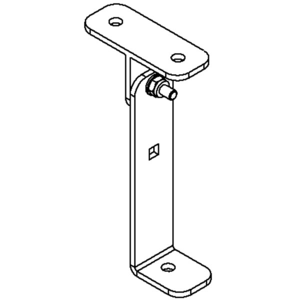 Hailo Professional H-8 Seilanschlag unten am Bauwerk, VA