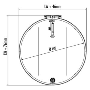 Hailo Professional HS 12-R Kl. A 15 KN / Ø600