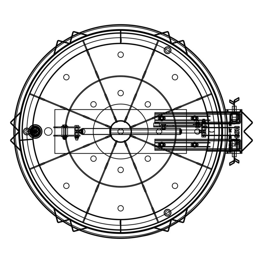Hailo Professional HS 8-R Kl. B 125 KN / 600x600