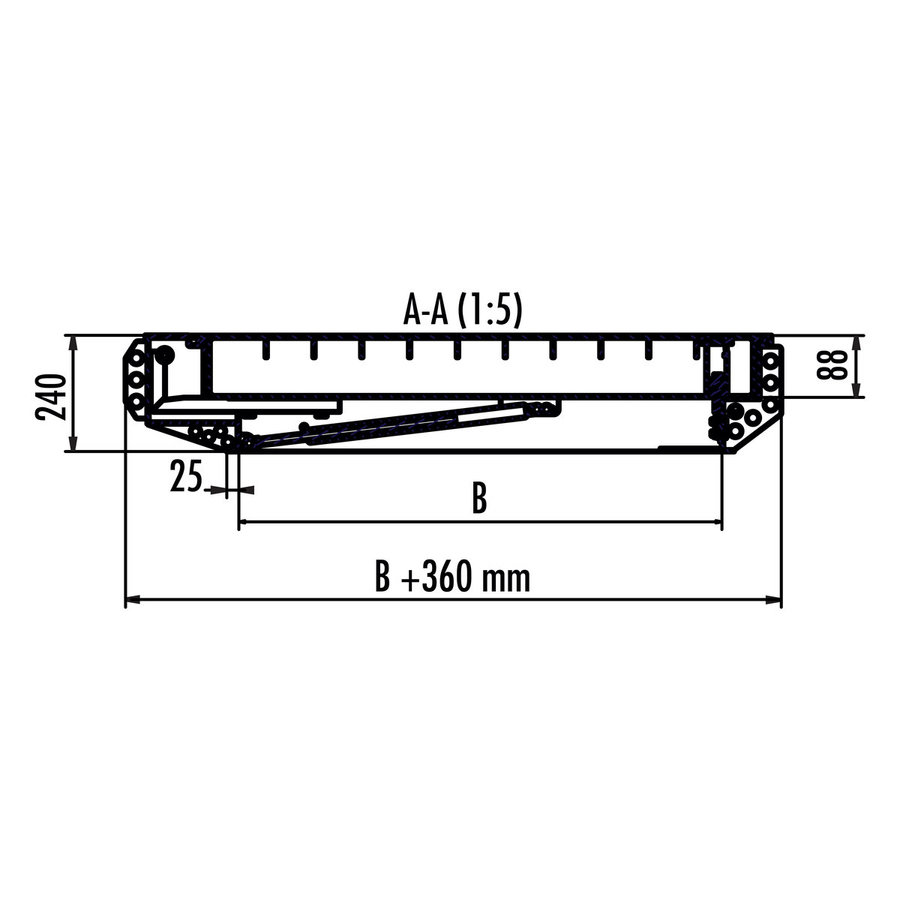 Hailo Professional HS 8 Kl. D 400 KN / 600x600