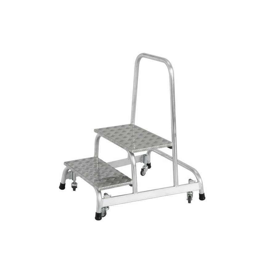 Krause Fahrbarer Sicherheitstritt 2 Stufen