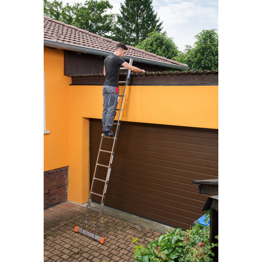 Krause MONTO Sprossen-AnlegeLeiter Sibilo einteilig 12 Sprossen