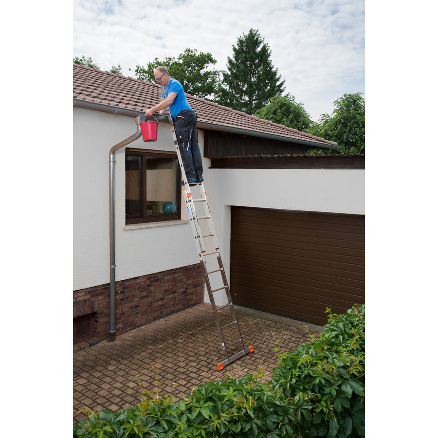 Krause MONTO Anlege - SchiebeLeiter - Fabilo zweitlg. 2x9 Spr.