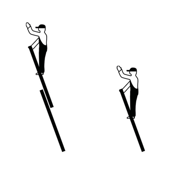 Krause MONTO Anlege - SchiebeLeiter - Fabilo zweitlg. 2x9 Spr.