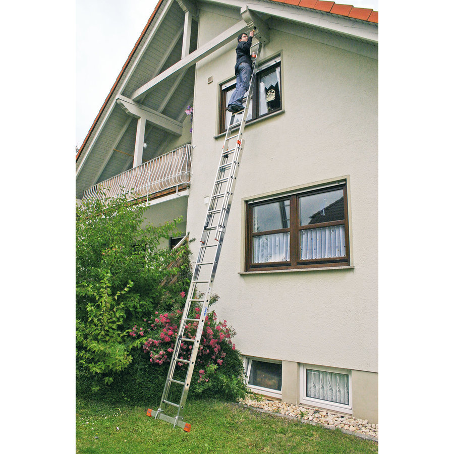 Krause MONTO Schiebe-SeilzugLeiter - Robilo zweitlg. 2x15 Spr.