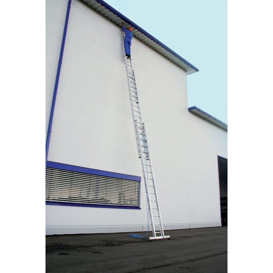 Krause STABILO Schiebe-SeilzugLeiter dreitlg. 3x16 Spr.