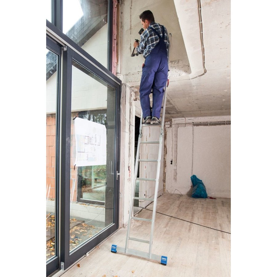 Krause STABILO Sprossen-Gelenk-DoppelLeiter 2x6 Sprossen