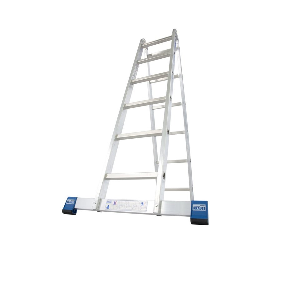 Krause STABILO Sprossen-Gelenk-DoppelLeiter 2x6 Sprossen