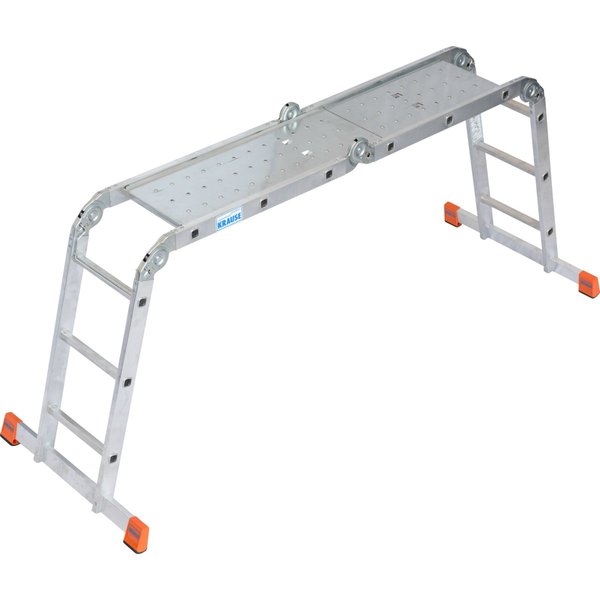 Krause MONTO Sprossen-Gelenk-UniversalLeiter - MultiMatic 4x3 Sprossen