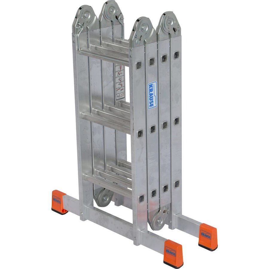Krause MONTO Sprossen-Gelenk-UniversalLeiter - MultiMatic 4x3 Sprossen