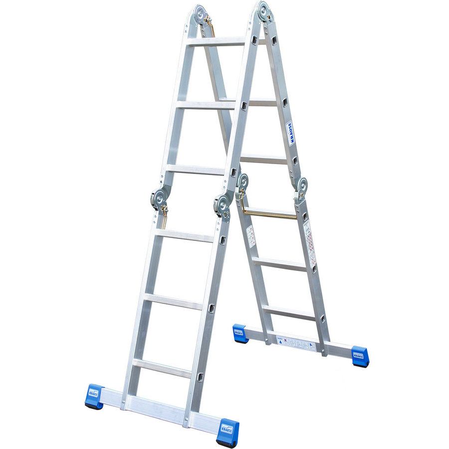 Krause STABILO Sprossen-Gelenk-UniversalLeiter 4x3 Sprossen