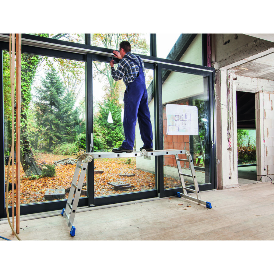 Krause STABILO Sprossen-Gelenk-UniversalLeiter 4x3 Sprossen