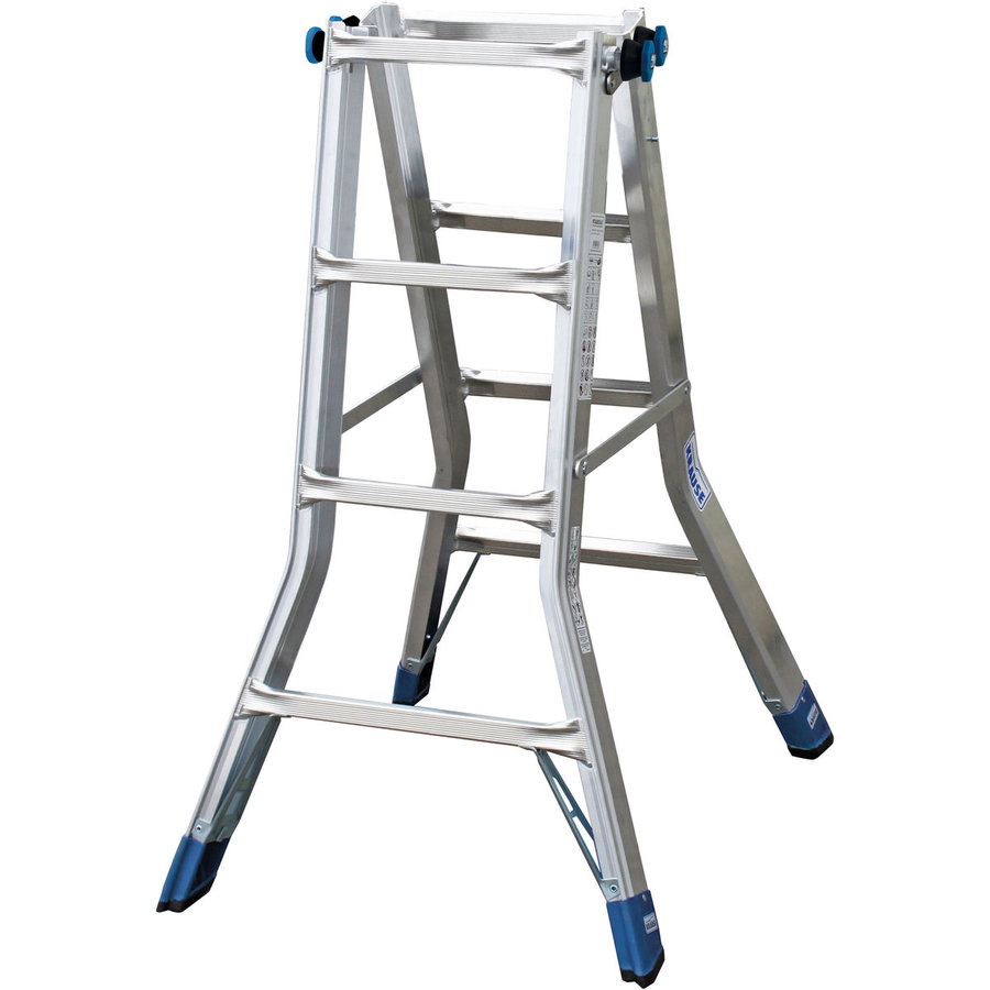 Krause STABILO Sprossen-Gelenk-TeleskopLeiter 4x4 Sprossen