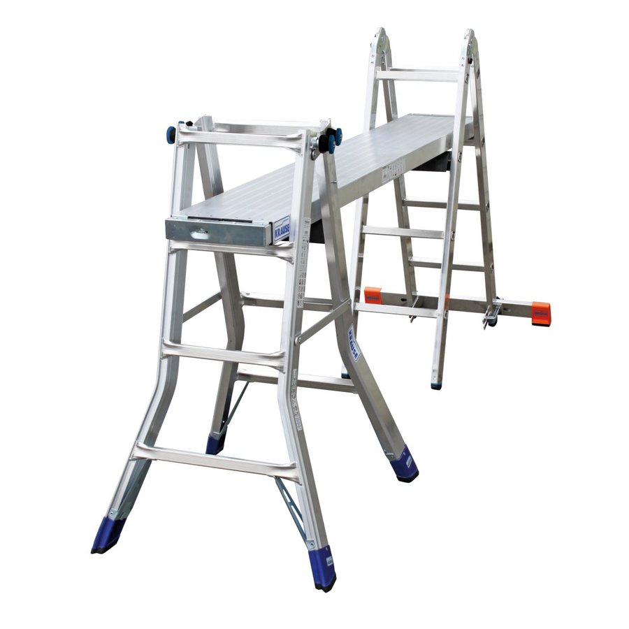 Krause STABILO Sprossen-Gelenk-TeleskopLeiter 4x4 Sprossen