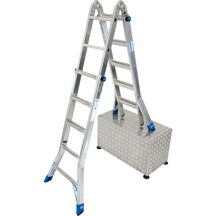 Krause STABILO Sprossen-Gelenk-TeleskopLeiter 4x5 Sprossen