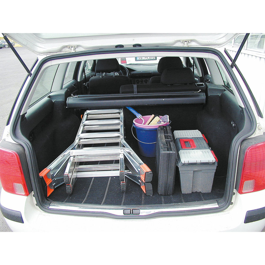 Krause MONTO Sprossen-Gelenk-TeleskopLeiter - TeleMatic 4x4 Sprossen