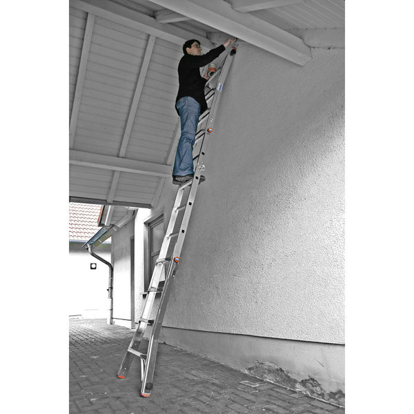 Krause MONTO Gelenk-TeleskopLeiter - TeleVario Arbeitshöhe bis ca. 5m