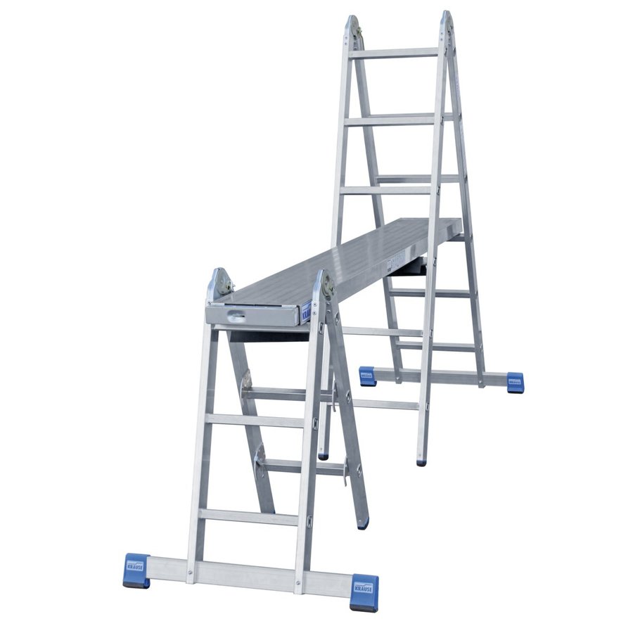 Krause STABILO Sprossen-Gelenk-CombiLeiter 2x3 u. 2x6