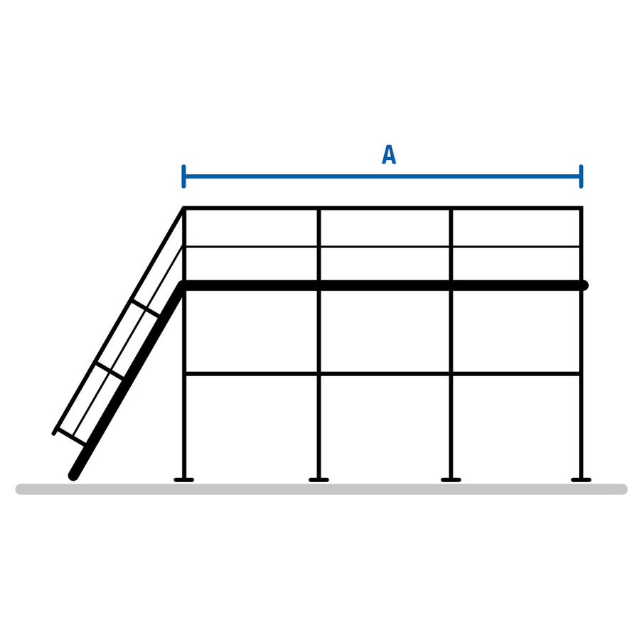 Krause STABILO EisfreiGerüst-System Plattformlänge 6 m