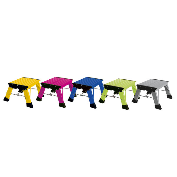 Krause MONTO Doppel Klapptritt - Treppy Plusline Alu. Natur