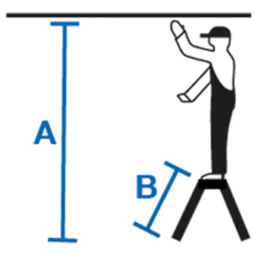 Krause MONTO Doppel Klapptritt - Treppy Plusline Gelb