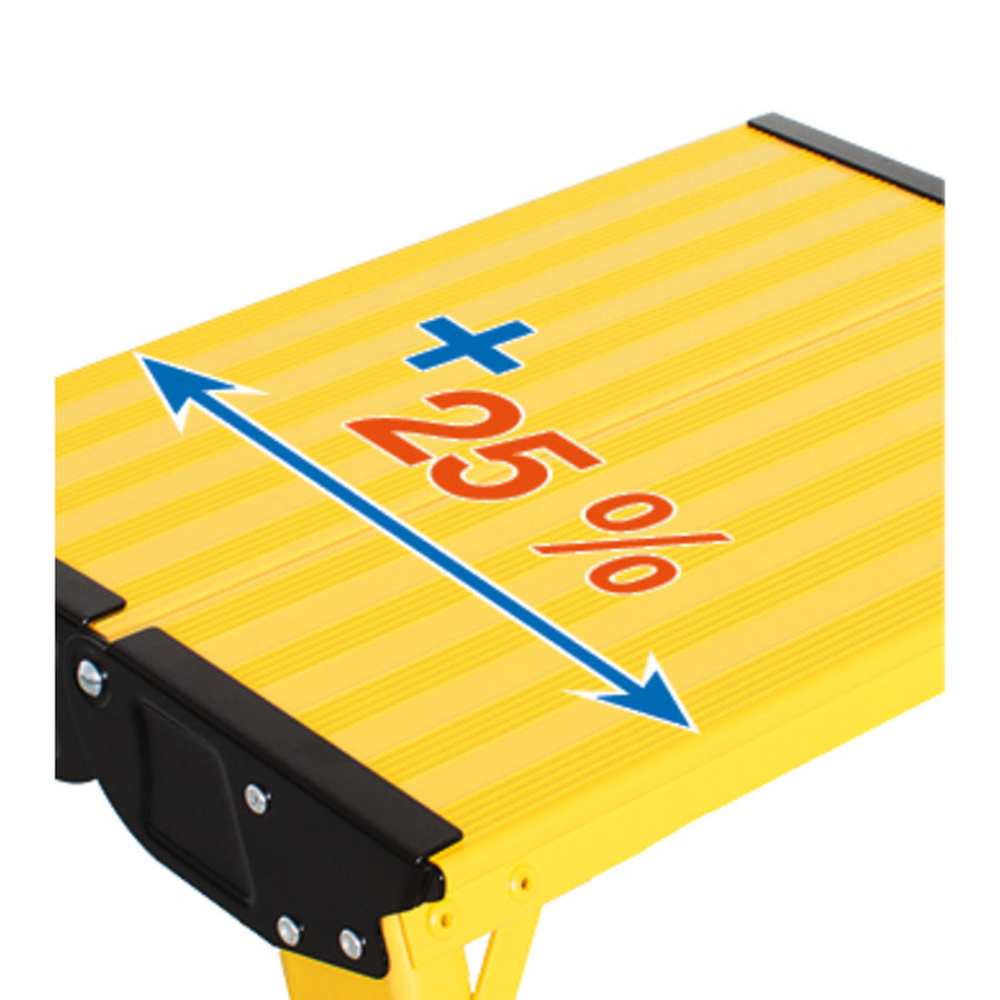 Krause MONTO Doppel Klapptritt - Treppy Plusline PINK