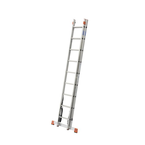 Krause MONTO Sprossen-MehrzweckLeiter - Dubilo 2x9 Sprossen