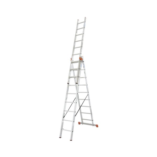 Krause MONTO Sprossen-MehrzweckLeiter - Tribilo 3x9 Sprossen