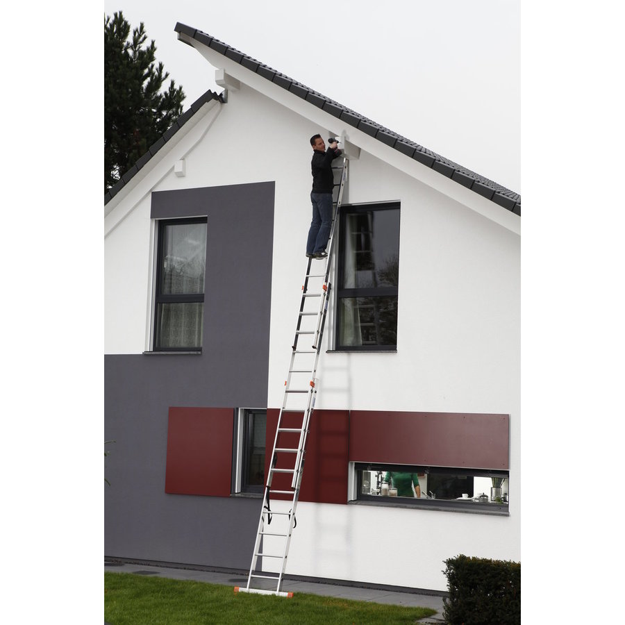 Krause MONTO Sprossen-MehrzweckLeiter - Tribilo 3x10 Sprossen