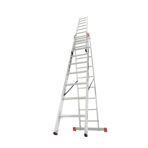Krause MONTO Sprossen-MehrzweckLeiter - Tribilo 3x9 Sprossen