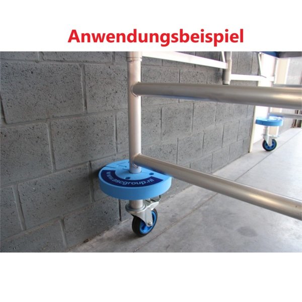 ASC Group Gerüstpuffer für Rollgerüst (Set=4 Stück) 40 cm