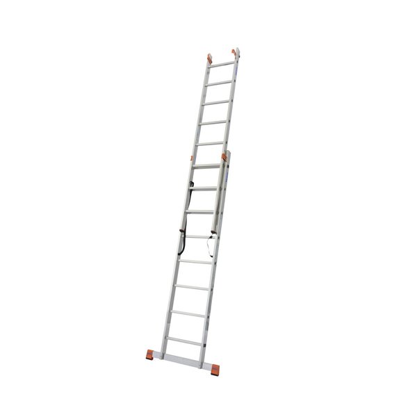 Krause MONTO Tribilo+ Sprossen- VielzweckLeiter, treppengängig 3x8 Sprossen