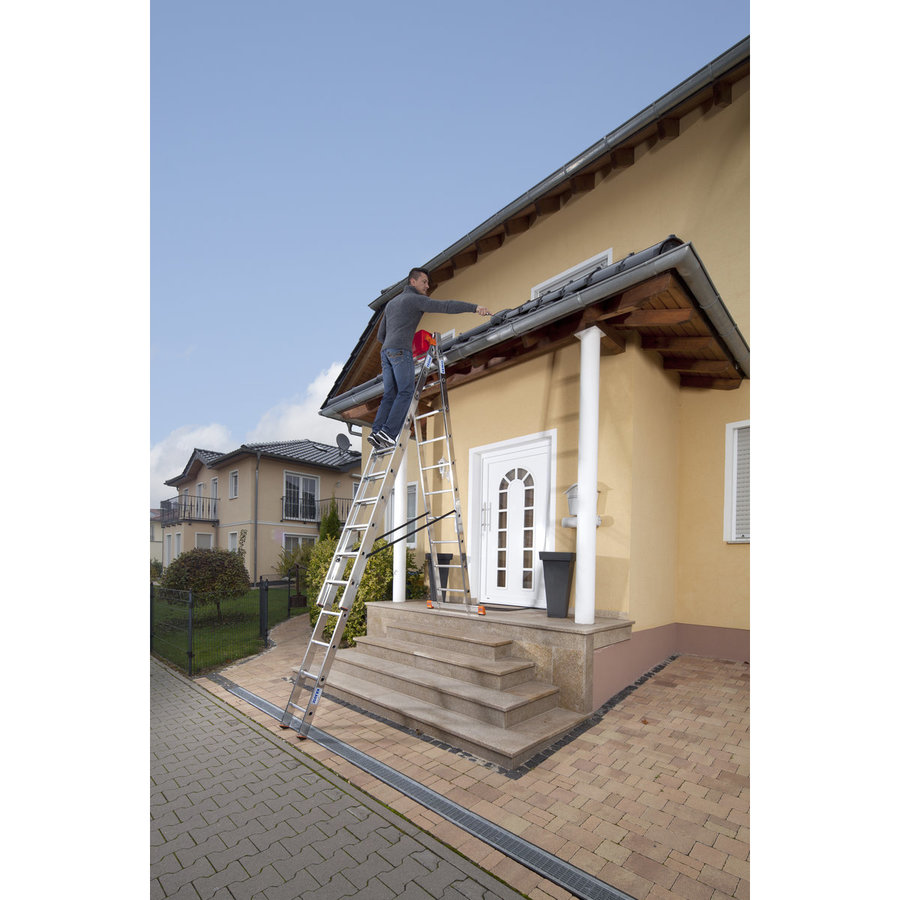 Krause MONTO Tribilo+ Sprossen- VielzweckLeiter, treppengängig 3x10 Sprossen