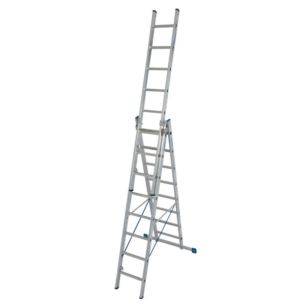Krause STABILO Sprossen-VielzweckLeiter, treppengängig 3x8 Sprossen