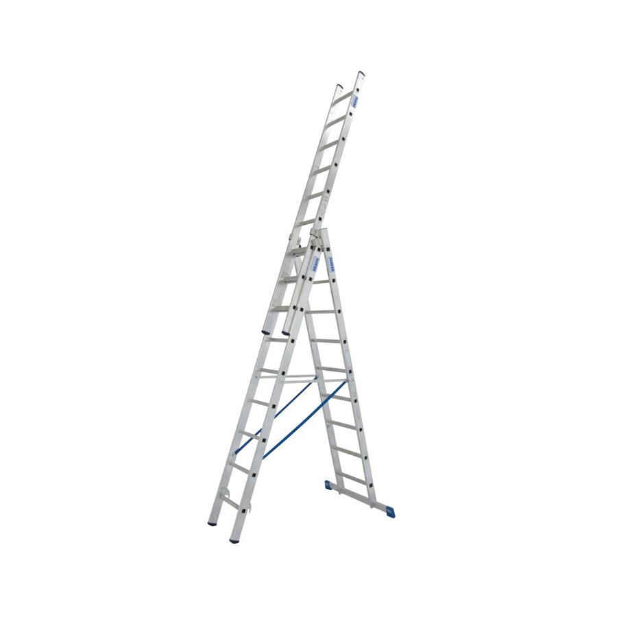 Krause STABILO Sprossen-VielzweckLeiter, treppengängig 3x9 Sprossen