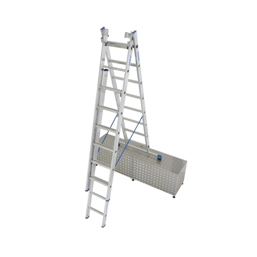 Krause STABILO Sprossen-VielzweckLeiter, treppengängig 3x10 Sprossen