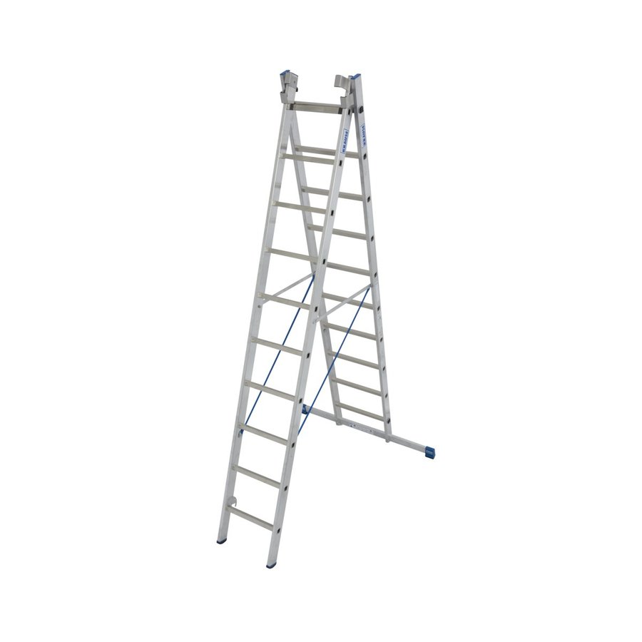 Krause STABILO Sprossen-VielzweckLeiter, treppengängig 3x10 Sprossen
