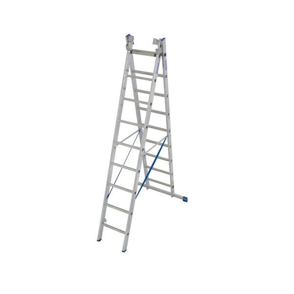Krause STABILO Sprossen-VielzweckLeiter, treppengängig 3x9 Sprossen