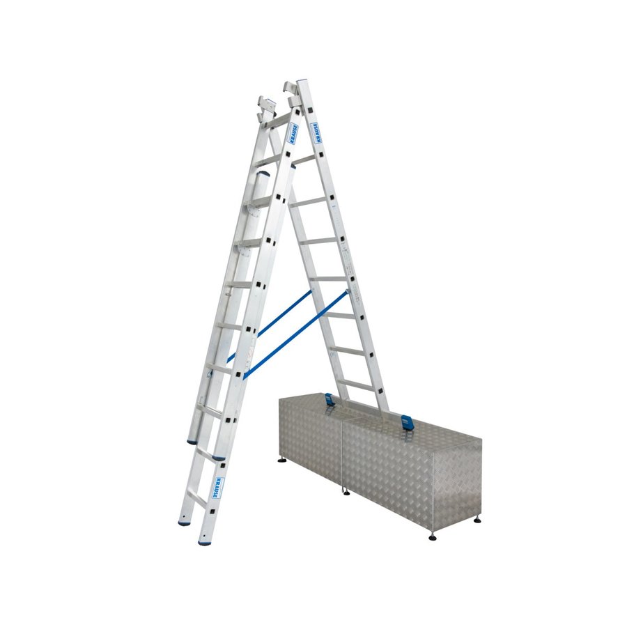 Krause STABILO Sprossen-VielzweckLeiter, treppengängig 3x10 Sprossen