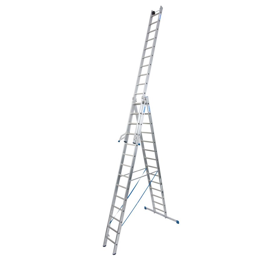 Krause STABILO Sprossen-VielzweckLeiter, treppengängig 3x14 Sprossen
