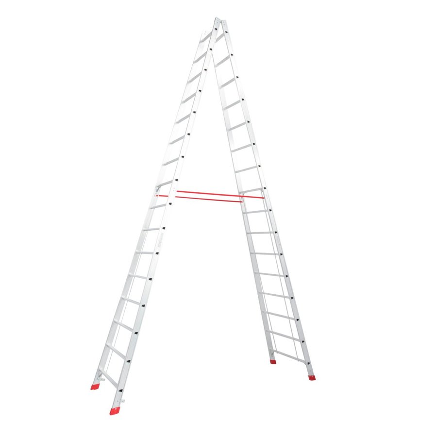 Krause STABILO Sprossen-DoppelLeiter 2x16 Sprossen