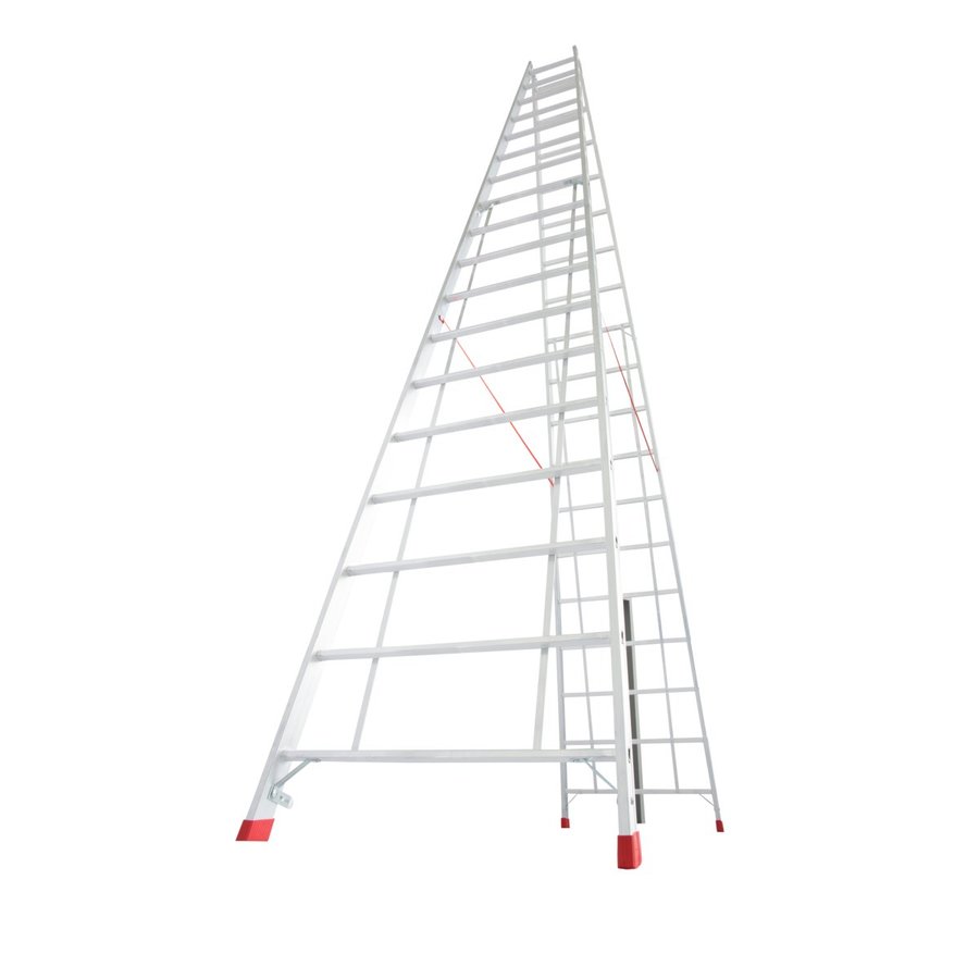 Krause STABILO Sprossen-DoppelLeiter 2x18 Sprossen