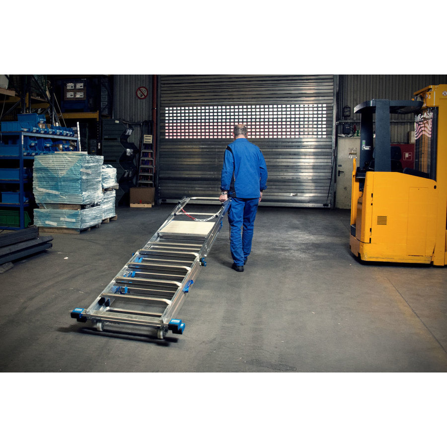 Krause STABILO Teleskop-PlattformLeiter 1x6-8 Sprossen